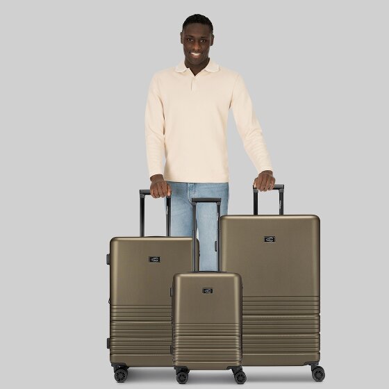 camel active Hanoi 4 wielen Kofferset 3-delig met uitbreidingsplooi