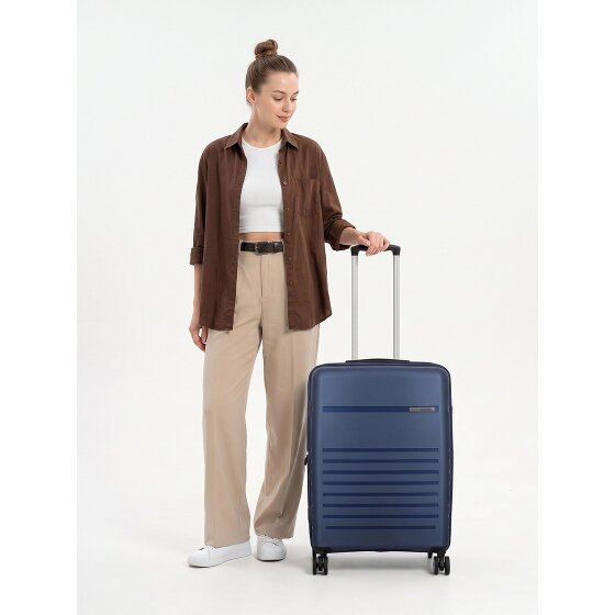 Jump Aven 4 wielen Trolley M 65 cm met uitbreidingsplooi