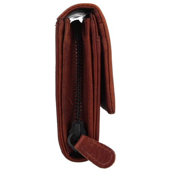 Jack Kinsky Risör Portemonnee RFID-bescherming Leer 19 cm