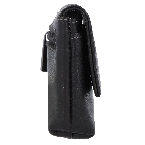 Greenland Nature Zwart Nappa Sleuteletui RFID Leer 11,5 cm Greenland Nature Zwart Nappa Sleuteletui RFID Leer 11,5 cm