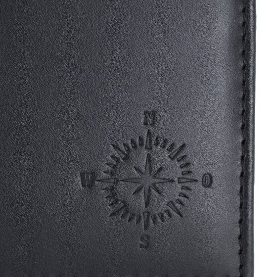 oxmox Leather Portemonnee RFID-bescherming Leder 12 cm