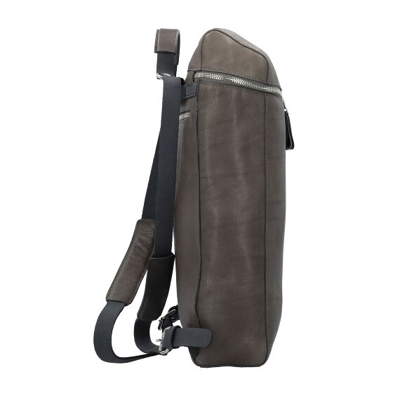 Harold's Box Dagrugzak Leer 40 cm Laptop compartiment