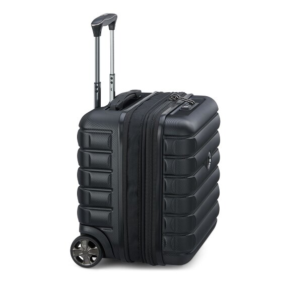 Delsey Paris Shadow 5.0 4-wiel business trolley 38 cm laptopvak met uitbreidingsplooi