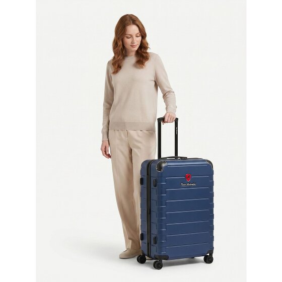Tonino Lamborghini Milano 4 wielen Trolley L 72 cm met uitbreidingsplooi