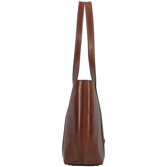The Bridge Vittoria boodschappentas leer 36 cm