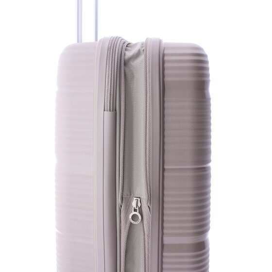 Gladiator 0800 4 wielen Cabinewagen 55 cm met uitbreidingsplooi