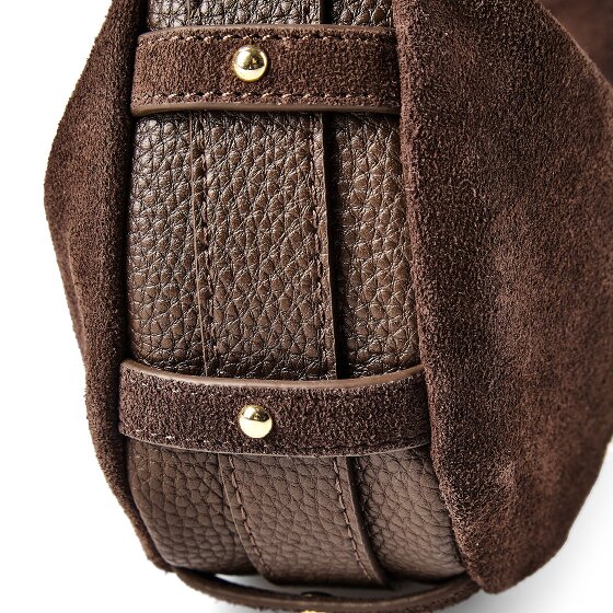 Hey Marly Lifetime Sister Suede Schoudertas Leer 25 cm