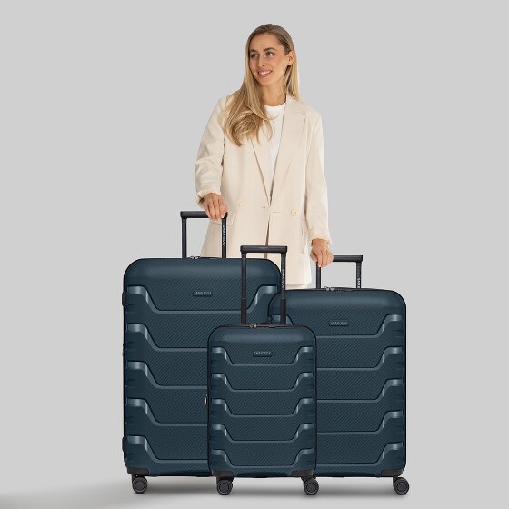 Smartbox Edition 01 4 wielen Kofferset 3-delig met uitbreidingsplooi