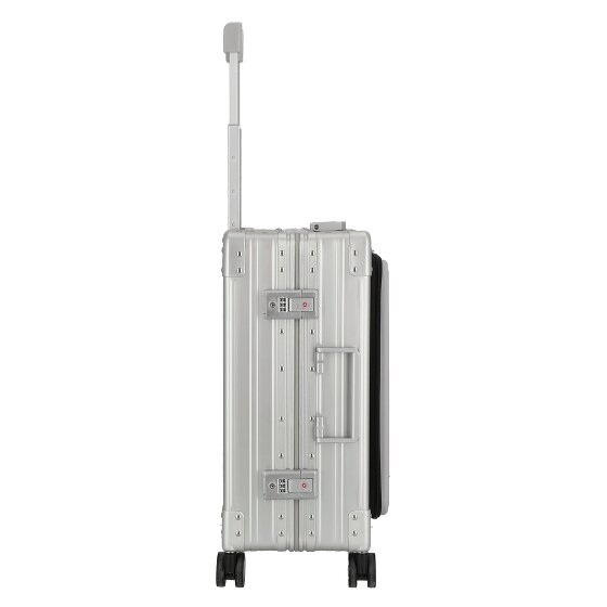 Aleon Binnenlandse handbagage: Cabinewagen van aluminium met 4 wielen, 53 cm, laptopvak
