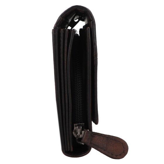 Greenburry Destressed Portemonnee RFID-bescherming Leer 13 cm