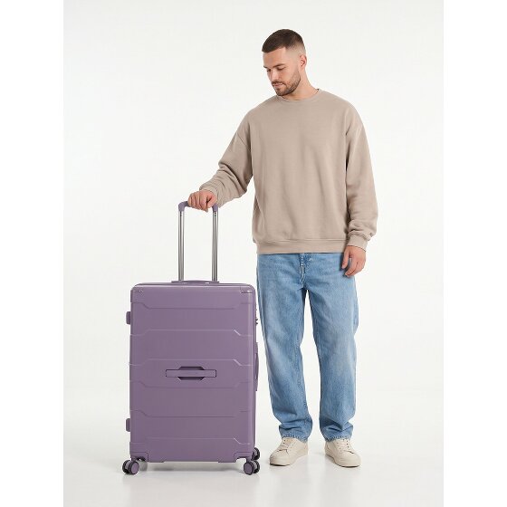 Heys ReNew 4 wielen Trolley L 76 cm met uitbreidingsplooi