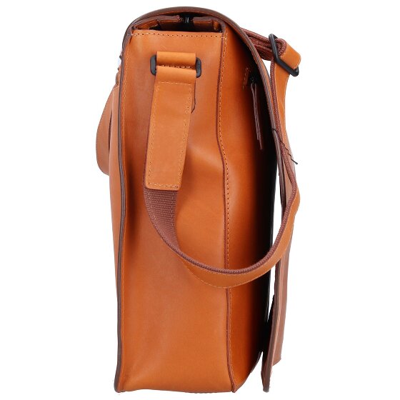 Jost Futura schoudertas L leder 35 cm laptopvak