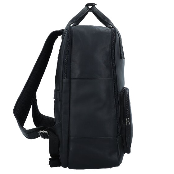 The Chesterfield Brand Wax Pull Up Zakelijke rugzak Leer 40 cm Laptop compartiment