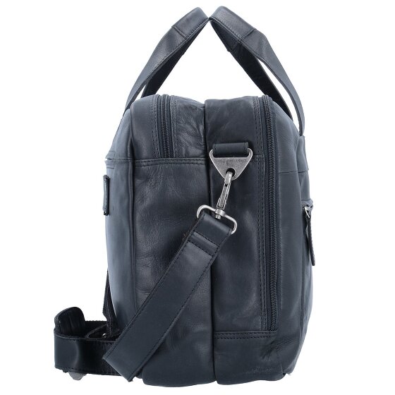 The Chesterfield Brand Wax Pull Up Koffer Leer 44 cm Laptop compartiment