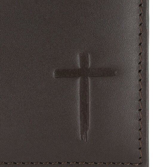 oxmox Leather Portemonnee RFID-bescherming Leder 11 cm