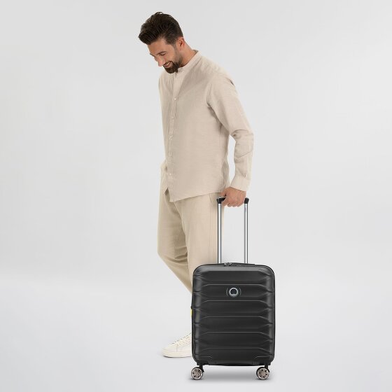 Delsey Paris Meteor 4 wielen Cabinewagen 55 cm met uitbreidingsplooi