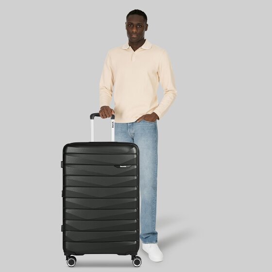 Bench Paris 4 wielen Trolley L 76 cm met uitbreidingsplooi