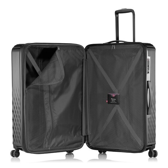 Pack Easy Flow 4 wielen Trolley L 75 cm met uitbreidingsplooi
