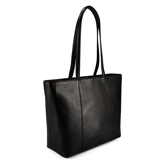 Braun Büffel Hanna Shopper Tas S Leer 38 cm Laptop compartiment