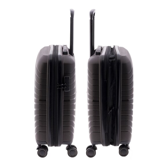 Gladiator 3400 4 wielen Cabinewagen 55 cm met uitbreidingsplooi