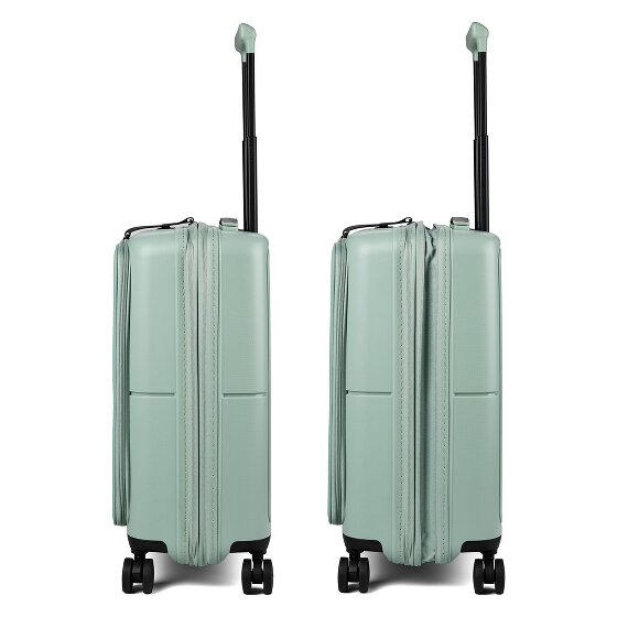 American Tourister Dashpop 4 wielen Cabinewagen 55 cm met uitbreidingsplooi