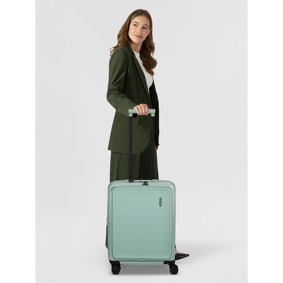 American Tourister Dashpop 4 wielen Cabinewagen 55 cm met uitbreidingsplooi