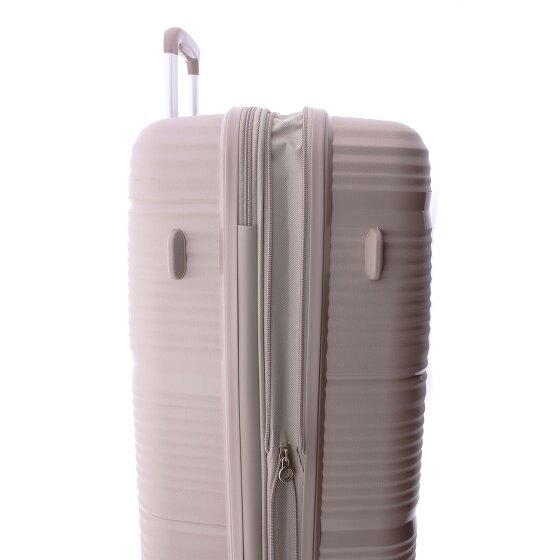 Gladiator 0800 4 wielen Trolley 76 cm met uitbreidingsplooi