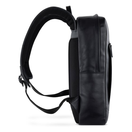 bugatti Clark Dagrugzak Leer 42 cm Laptop compartiment