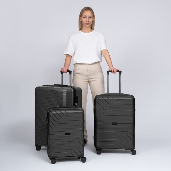 Redolz Essentials 05 3-SET 4 wielen Kofferset 3-delig