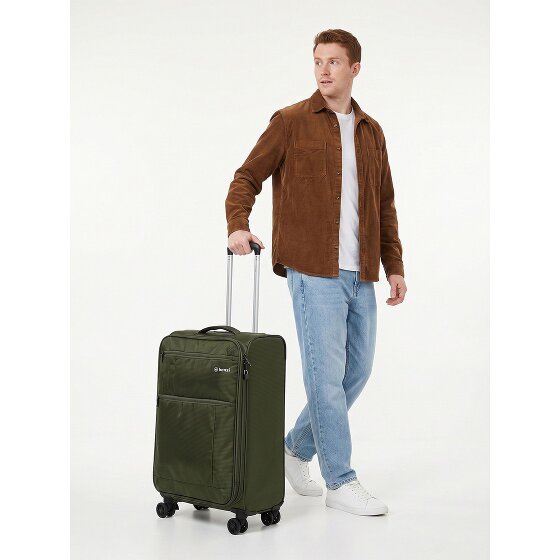 Benzi 5825 4 wielen Trolley M 67 cm met uitbreidingsplooi
