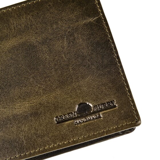Greenburry Newport Portemonnee RFID-bescherming Leer 11 cm