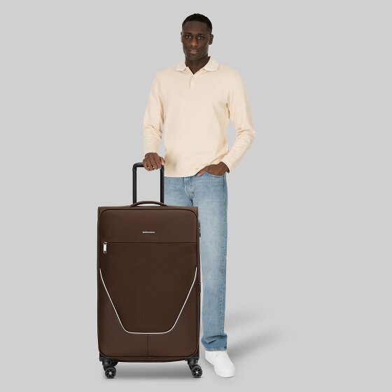 Stratic taska 4-wiel trolley L 76 cm met uitvouwbare plooi