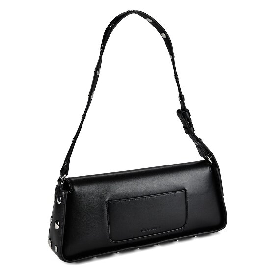 Karl Lagerfeld Signature Schoudertas Leder 32 cm