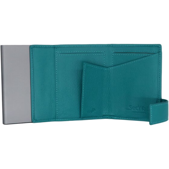 SecWal SecWal 1 Creditcard etui Portemonnee RFID Leer 9 cm