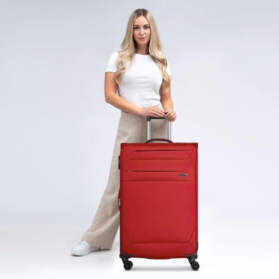 Worldpack Chicago 4 wielen Trolley L 78 cm met uitbreidingsplooi