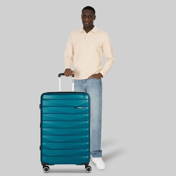 Bench Paris 4 wielen Trolley L 76 cm met uitbreidingsplooi