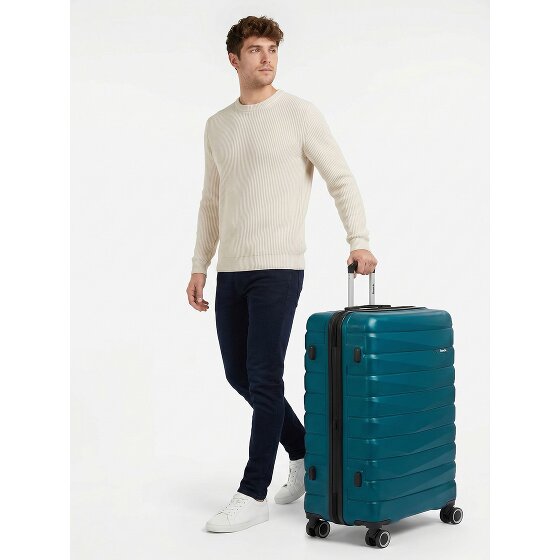 Bench Paris 4 wielen Trolley L 76 cm met uitbreidingsplooi
