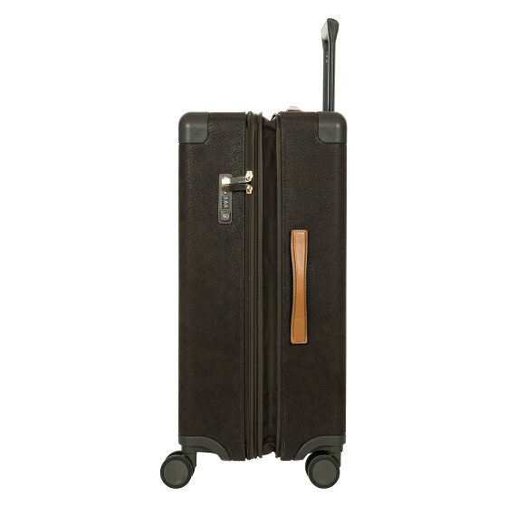 Bric's Life 4 wielen Trolley M 71 cm met uitbreidingsplooi
