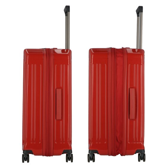 Piquadro PQ-Light 4 wielen Trolley 69 cm met uitbreidingsplooi