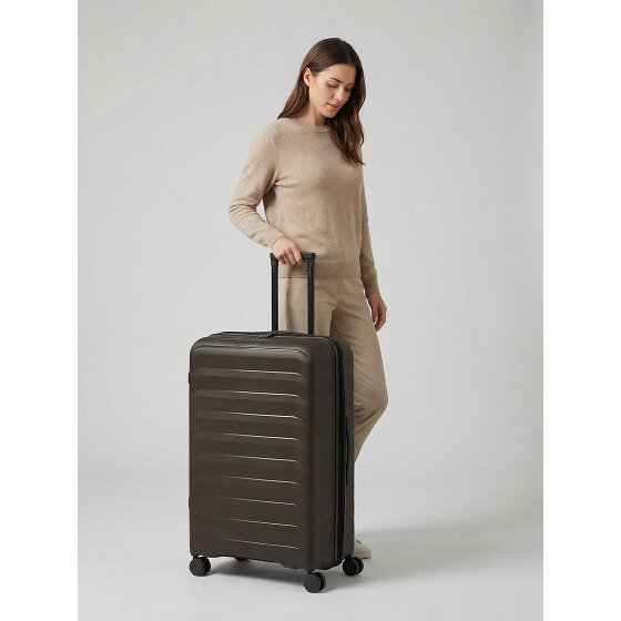 d&n Toronto 4 wielen Trolley L 75 cm met uitbreidingsplooi