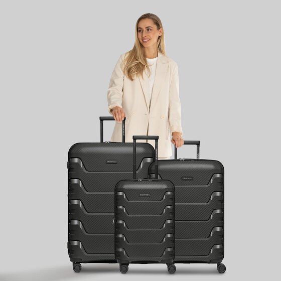 Smartbox Edition 01 4 wielen Kofferset 3-delig met uitbreidingsplooi