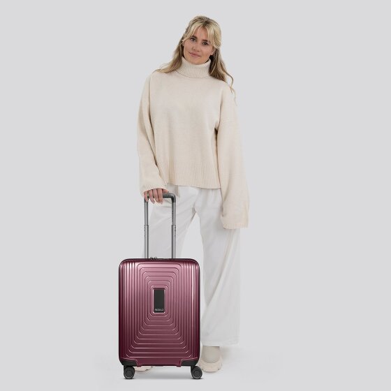 Redolz Essentials 14 4-wiel cabine trolley 55 cm slank