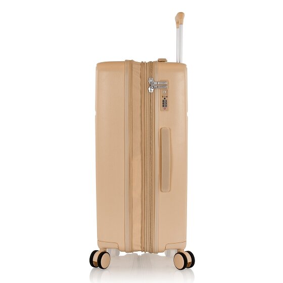 Heys Pastel 4 wielen Trolley M 66 cm met uitbreidingsplooi