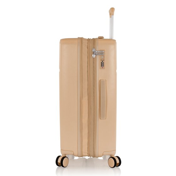 Heys Pastel 4 wielen Trolley M 66 cm met uitbreidingsplooi