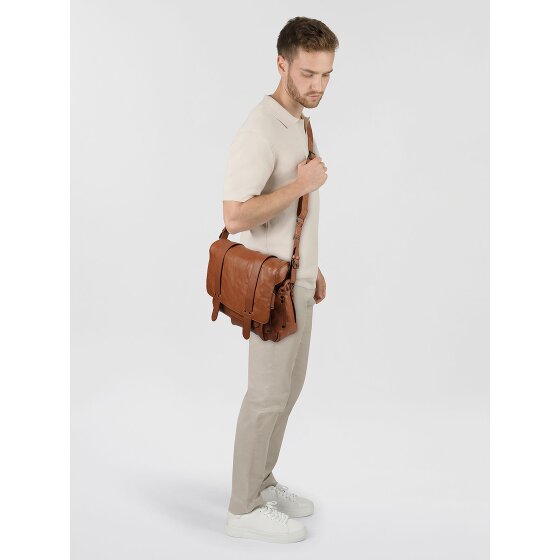 aunts & uncles Grandma's Luxury Club Aktetas Messenger Leder 34 cm Laptopvak