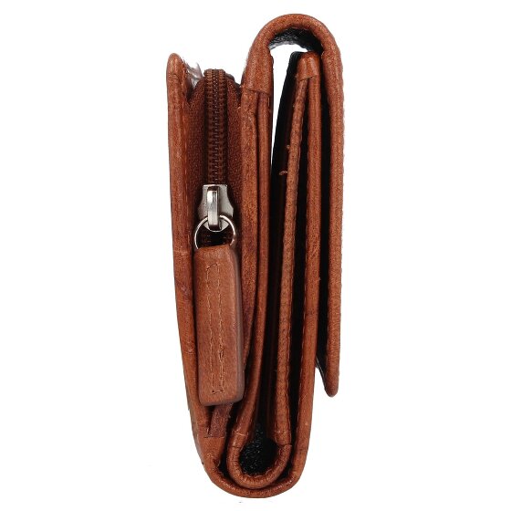 mano Donna Aurona Portemonnee RFID Leer 14,5 cm