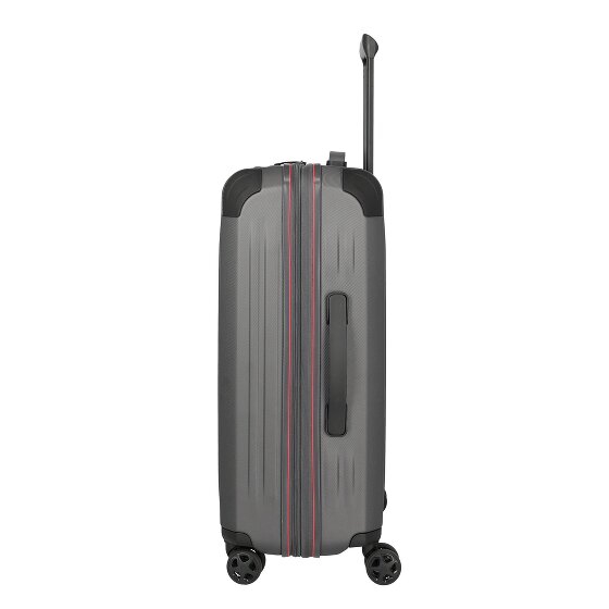 Travelite Dynamiic 4 wielen Kofferset 3-delig met uitbreidingsplooi