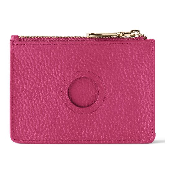 Lazarotti Bologna Leren sleutelhanger Kaarthouder leer 11,5 cm met air tag compartiment