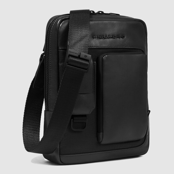 Piquadro Liko Mini tas Schoudertas RFID-bescherming Leer 17 cm