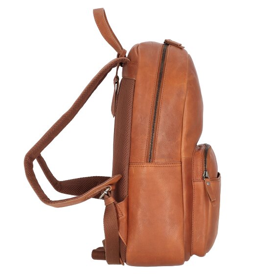 Burkely Antique Avery Dagrugzak Leer 42 cm Laptop compartiment